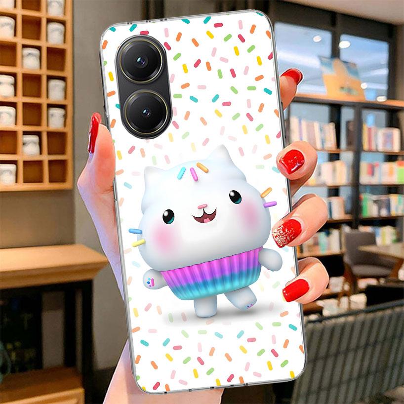 Cartoon Gabbys Dollhouse Phone Case For Xiaomi Poco F7 Ultra X7 X6 X5 Pro M7 Redmi 15C 15 13C 13 12C 12 10C 10 9A 9C 9T 9 Shell