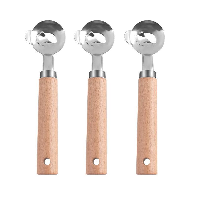 

Легкий пилер для удаления колючек с кактуса, многофункциональная ложка для удаления колючек, фрукт, кухня, кактус, C4I6 wood-3pcs