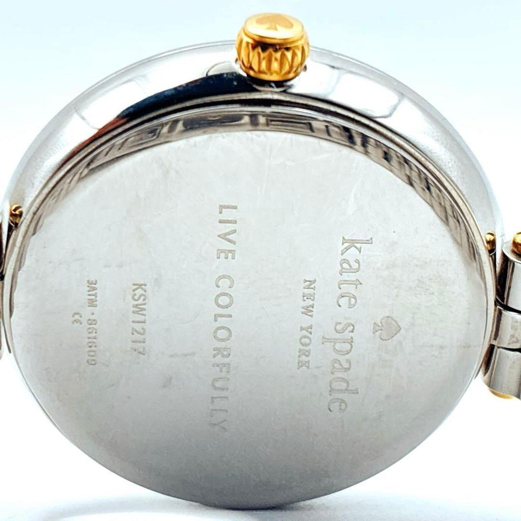 Used Kate Spade Watch, Mother-of-pearl Dial, with Box, Battery Replaced, Working, Beautiful Condition, Ladies