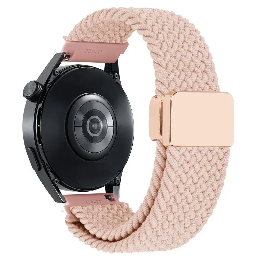 Für Huami AMAZFIT BALANCE 2/Active 2 Nylon Geflochtenes Uhrenarmband Für AMAZFIT BIP 6 5 GTR/GTS 2e 2 3 4 Elastisches Armband 20/22mm Band