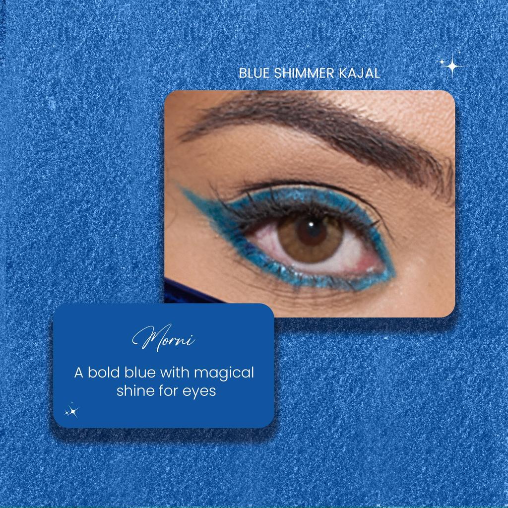 Parul Garg Pencil Beauty Bold Define Shimmer Kajal | Smooth Glide for Eyelid & Lash Line | Long-Lasting, Smudge-Proof & a Dazzling Shine | Vegan & C