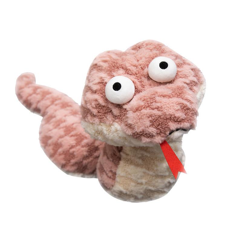 Snake Simulation Cartoon Plush Toy Cute Snake Year Mascot Male Female Dolls