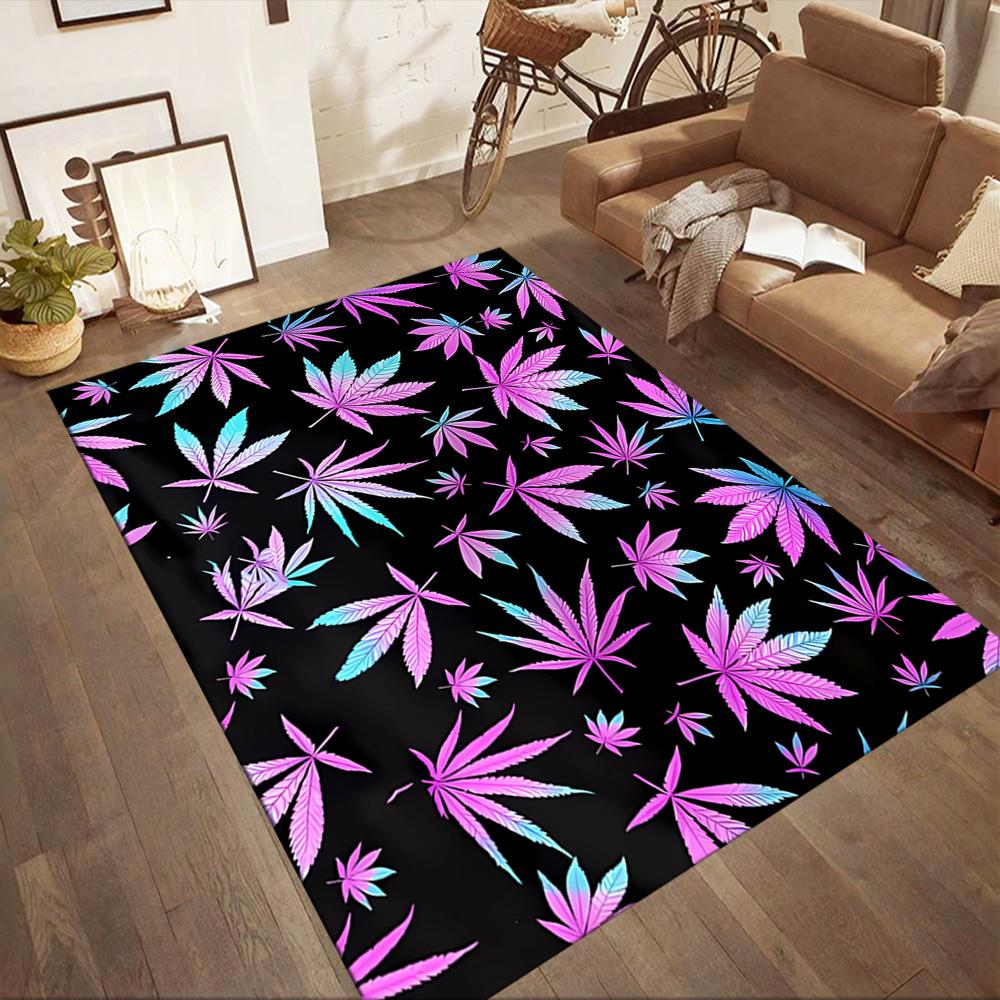 Tropical Floral Paradise Floor Mats for Living Room, Bedroom and Room Decoration Are Suitable for Gifts.