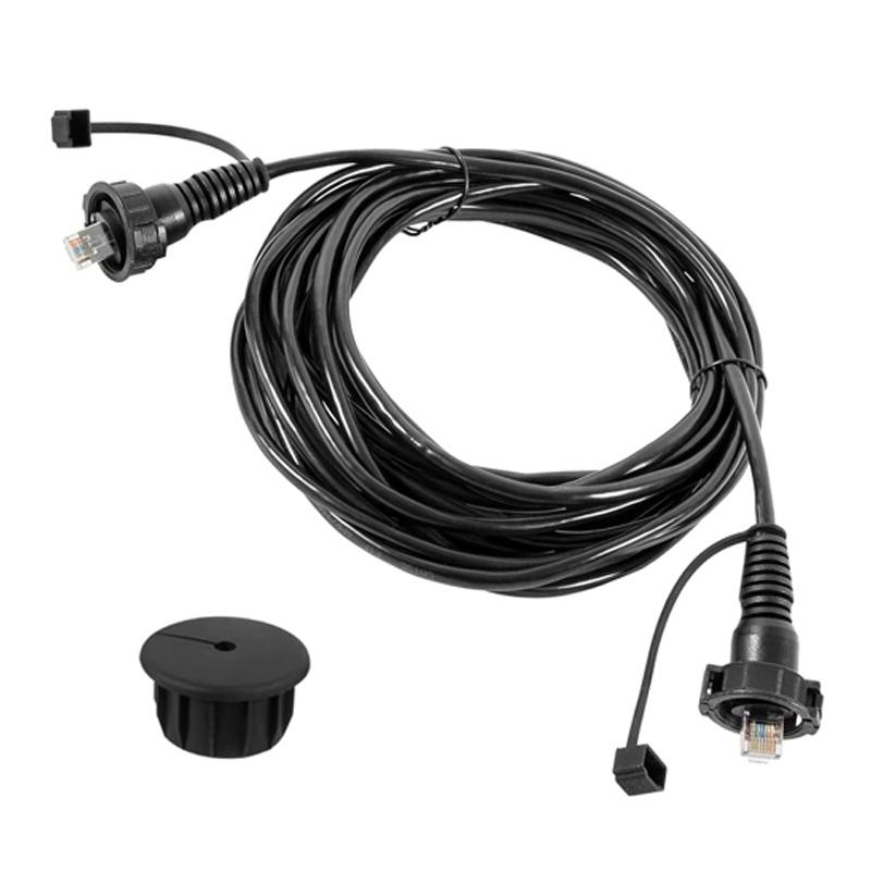 Marine Network Cable Rj45 (010-10551-00) 20ft with Split Connector and Waterproof Cap Fits for Garmin Navigation Screen Devices