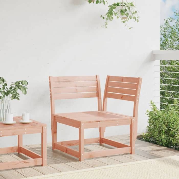 VidaXL Canapé d'Angle de Jardin, Chaise d'Angle Sectionnelle, Siège de Terrasse avec Dossier, Meuble de Patio Extérieur, 844667