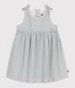 Dress A0CD4 36 Months 95cm [Petit Bateau] One-piece Off-white/Green