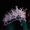Multipurpose Crystals and Pearls Tiaras for Women Princess Headpieces for Birthday Parties Supplies and Formal Event