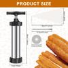 Churro Maker Kits Reusable Churro Maker Hard Stainless Steel Churro Maker Set Safe Churro Maker Machine with Piping Bag and Piping Nozzle