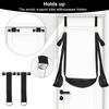 Door Sex Toys Sex Swing Bondage Slave Leather Soft Plush Slings Adjustable Straps Hanging Door Handcuff Leg Restraints Toys
