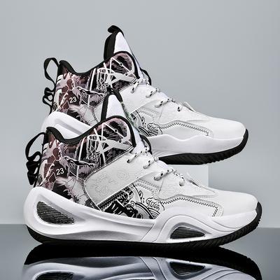 Basketball Men's Shoes 2025 Autumn Youth Sports Students Actual Combat Training Casual Running High-top Anti-skid Ball