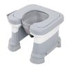 Portable Commode Chair Bedside Potty Shower Chair Non Slip Bedside Toilet for Bathing and Squat Toilet