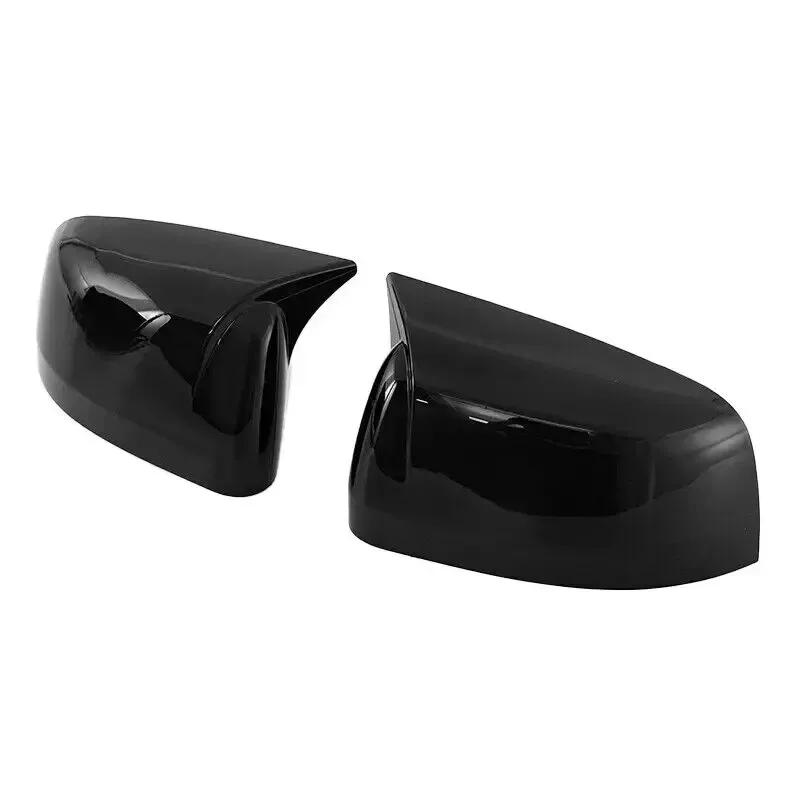For Jeep Grand Cherokee 2011- Car Sticker Rearview Side Mirror Cover Wing Cap Exterior Door Rear View Case Trim Carbon Fiber