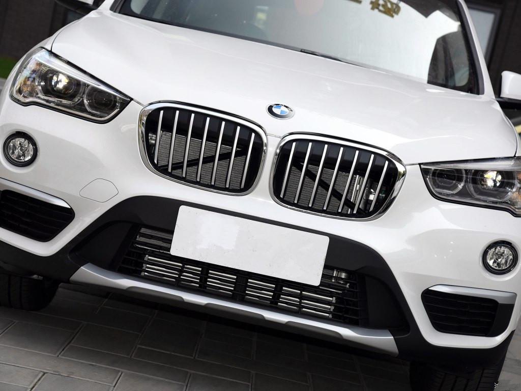 Black Headlight Back Cover Shell for BMW X1 F49 (2016-2019)