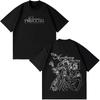 Unisex Retro Fashion Loose Casual Hip-hop Summer Short Sleeve T-shirt Printed with Patterns from the Anime The Apothecary Diaries T-shirt