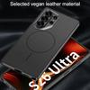GKK Large Camera Hole Metal Paint Skin Feel Vegan Leather Magnetic Phone Case