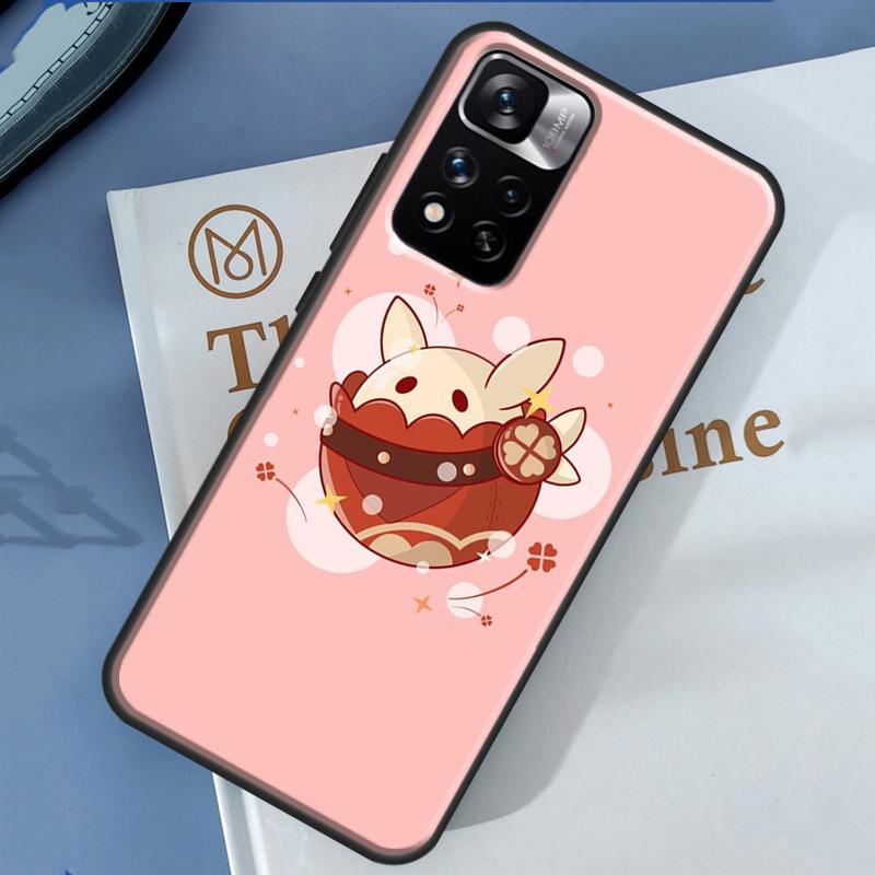 

Чехол Genshin Impact Кли для Xiaomi Redmi 14C 13C 10C 12C Redmi Note 13 14 Pro 12 11 9 10 9S 10S 11S 12S Redmi Note 14 5G