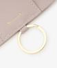 Afternoon Tea Living Key Case HQ43, Genuine Leather Key Case with Flower Charm  Afternoon Tea PREMIUM, Light Gray