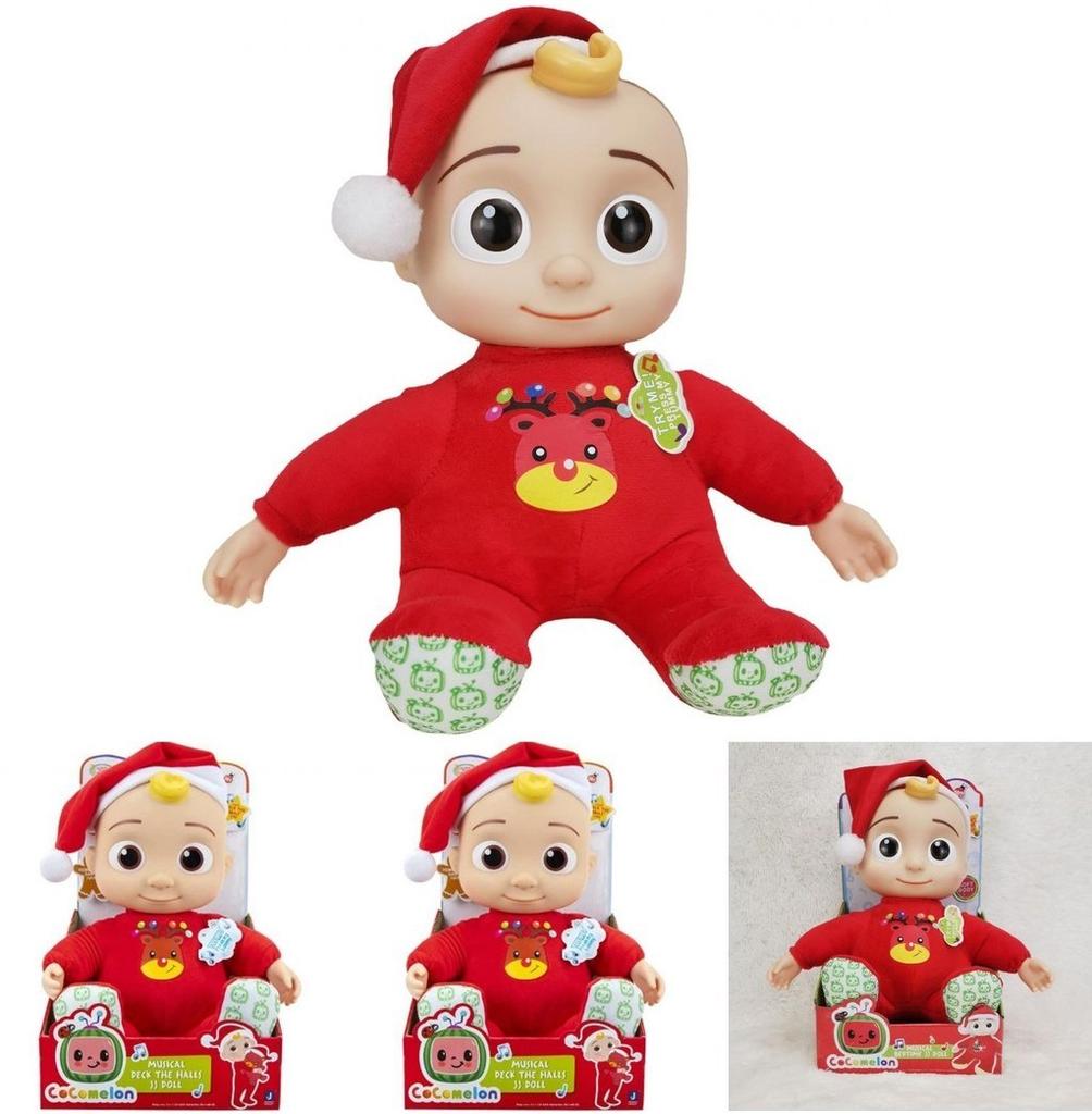 Delightful Christmas Cocomelon Pvc Doll Sing Music Box With Nine Kinds Of Music Jojo