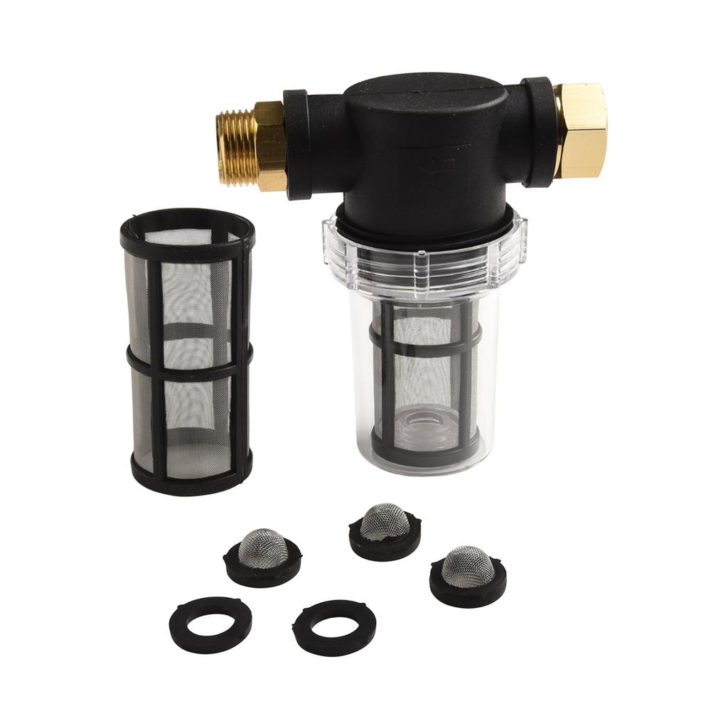 Rust Removal 3/4 Inch Pipe Filter Garden Hose Filter Pre-filter For Garden