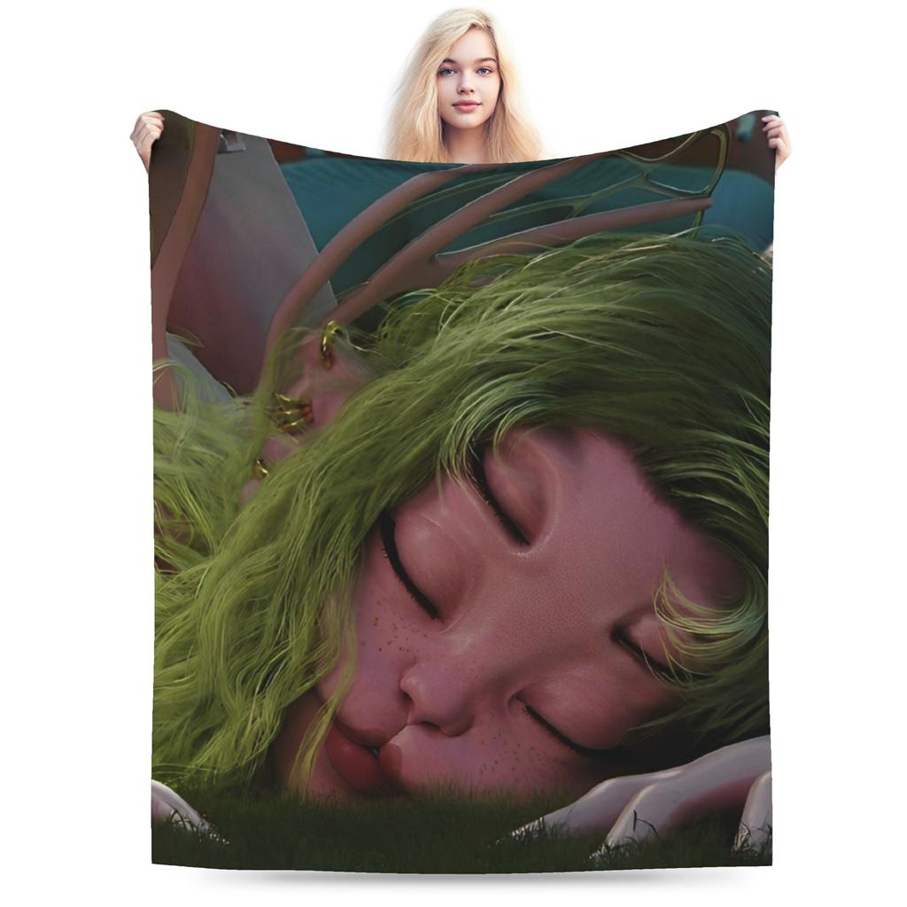American Singer Melanies Martinezs Blanket Cover Fleece Lightweight Thin Throw Blankets for Bedding Couch Bed Rug