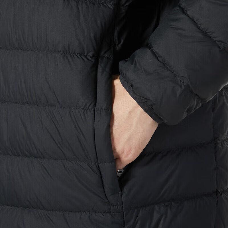 Under Armour Solid Color Stand Collar Zipper Loose Warm Top Comfortable Cuffed Long Pants Casual Sports Suit Men Suit Black 23600804-001+1373977-001