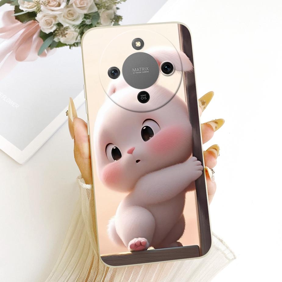 For Honor X9d Case Magic8 Lite Cute Fashion Cartoon Cover Soft TPU Phone Case For Honor Magic 8 Lite X 70 HonorX9d HonorX70 Bags