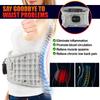 Heating Waist Massager Belts Vibration Inflatable Lumbar Pads Heated Back Protector Infrared Massage Waist Muscle Relaxer Warmer