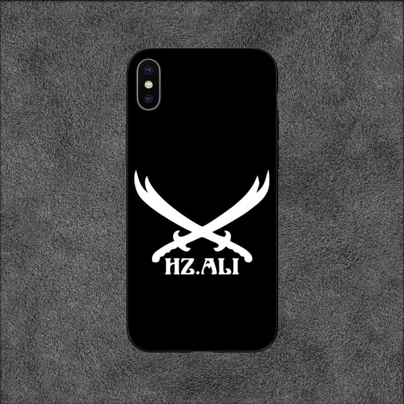 Islamische Hz Ali Telefon Fall Für iPhone 11 12 Mini 13 14 Pro XS Max X 8 7 6s Plus SE XR Shell