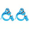 2pcs Mountain Bike Quick-release Seat Tube Clamp, Suitable for Bicycles with Pipe Diameter of 31.8mm, Aluminum Alloy Saddle Lock Clip