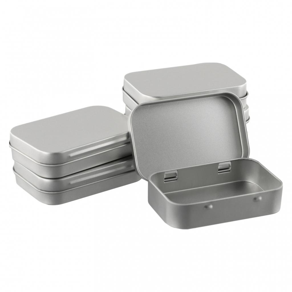Metal Box Convenient Empty For Cosmetics For Lip Gloss