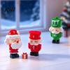 Cute Holiday Miniatures for Seasonal Decor Mini Christmas Figurines, Small Dollhouse Decorations, Micro Landscape Accessories DIY Projects Ornaments,