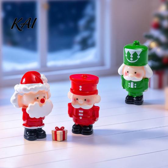 Cute Holiday Miniatures for Seasonal Decor Mini Christmas Figurines, Small Dollhouse Decorations, Micro Landscape Accessories DIY Projects Ornaments,