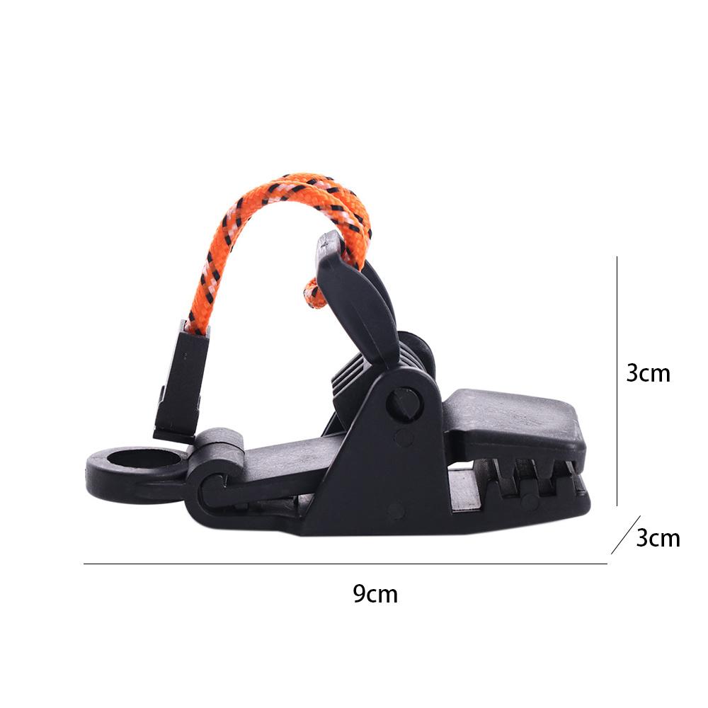Outdoor Tent Tarp Clip Camping Caravan Clamp Jaw Grip Camp Gripper Trap Tighten Snap Awning Canopy Canvas Crocodile Clips