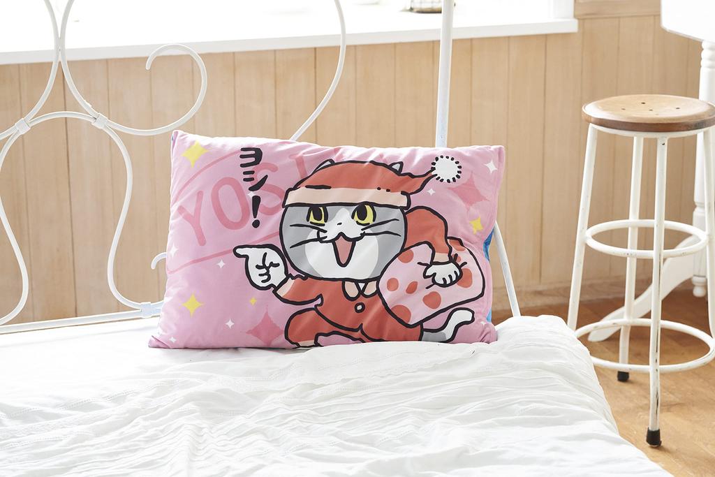 Arbeitskatze & Telefonkatze Gut Warum Kissen