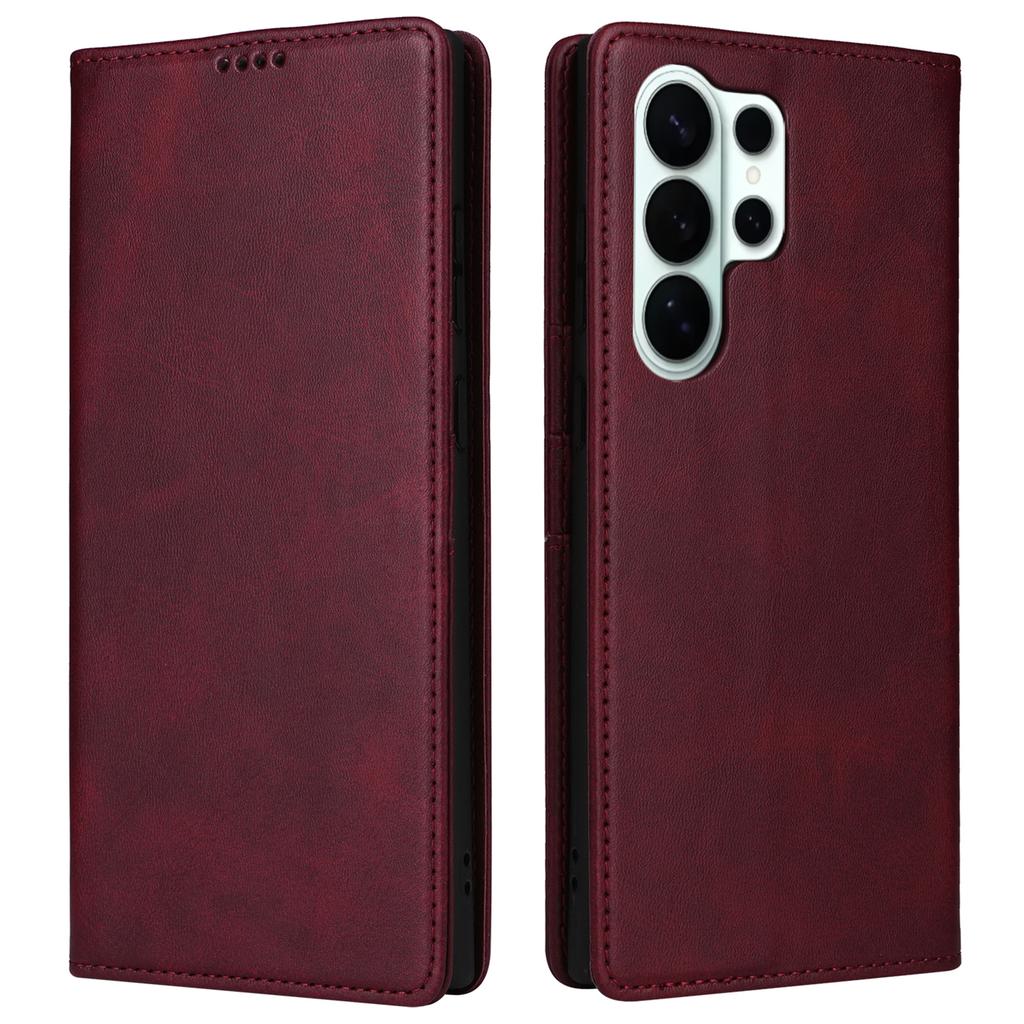 For Samsung Galaxy S26 Ultra Case RFID Blocking PU Leather Phone Wallet Cover