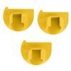 3Pcs Different Size Sewing Measure Set Sturdy Plastic Stitching Aid for Home Crafting