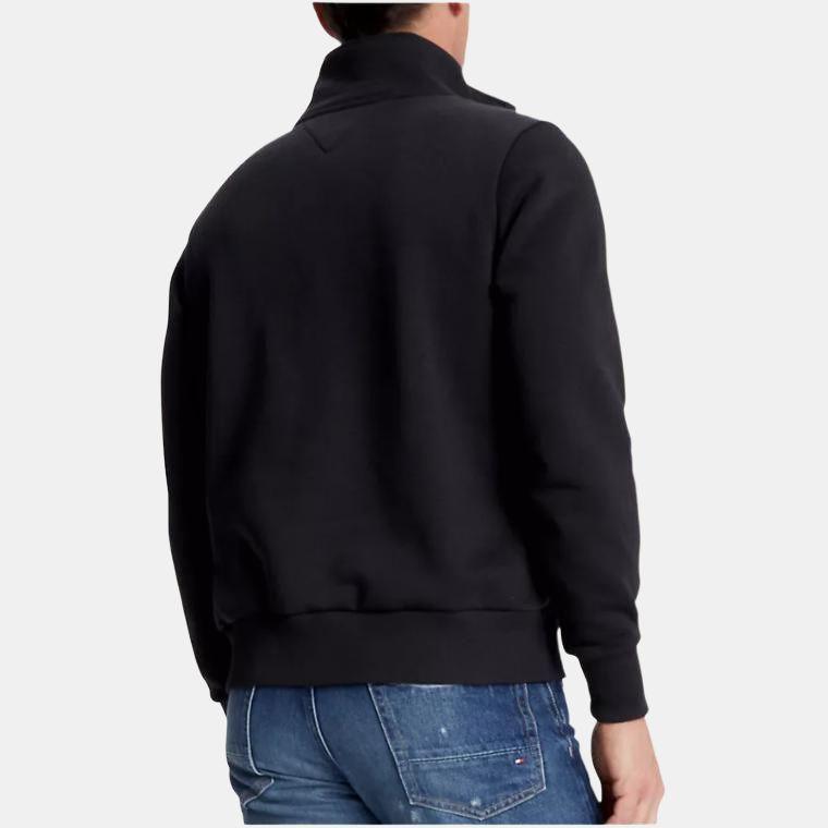 Tommy Hilfiger Solid Color Stand Collar Loose Long Sleeve Sweatshirt Men Sweatshirt 78J8233-BDS