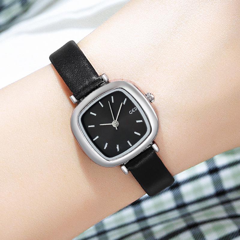 Gedi Retro Small Square Women's Waterproof Casual Watch