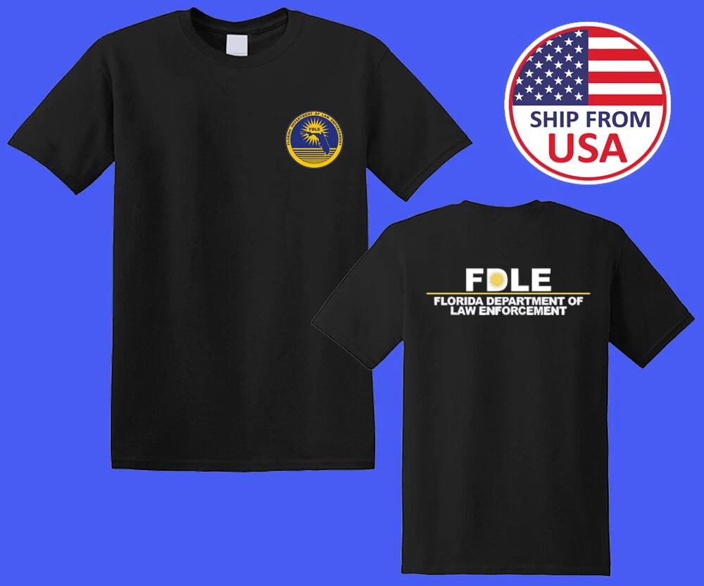 Florida Department of Law Enforcement Men s Black Size S-5XL 4XL