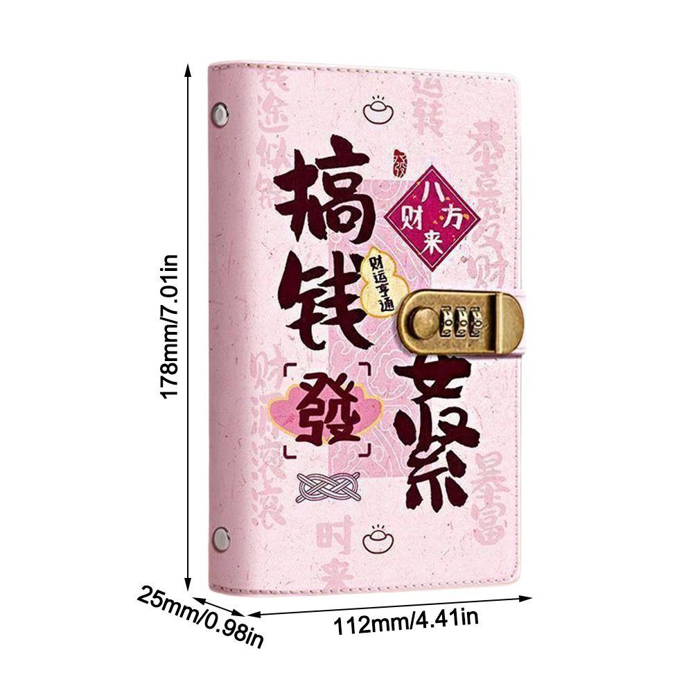 PU 100 Envelopes Money Saving Challeng Save Money Large Capacity Savings Challenges Sheets With Password Lock Waterproof