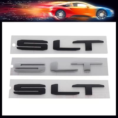 Naklejka 3D Premium ABS SLT Emblemat na ogon zderzaka Automobilowe akcesoria do zewnętrznej dekoracji tylnej klapy bagażnika