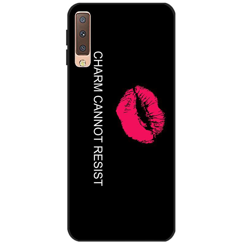 For Phone Case Samsung Galaxy A7 2018 Case Bumper Soft TPU Silicone Coque Back Cover For Samsung A7 2018 A750 A750F Case Fundas