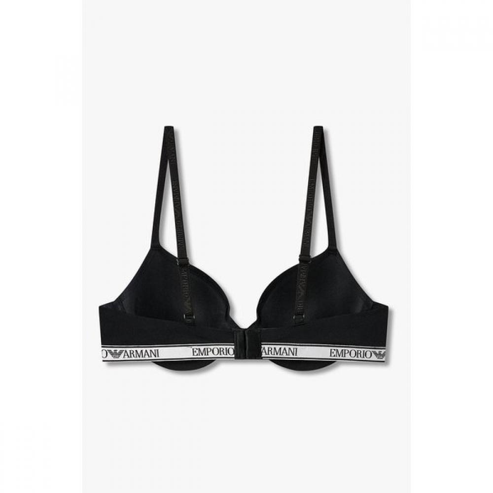 Emporio Armani Women Glossy Nylon Contour Bra 0826184503