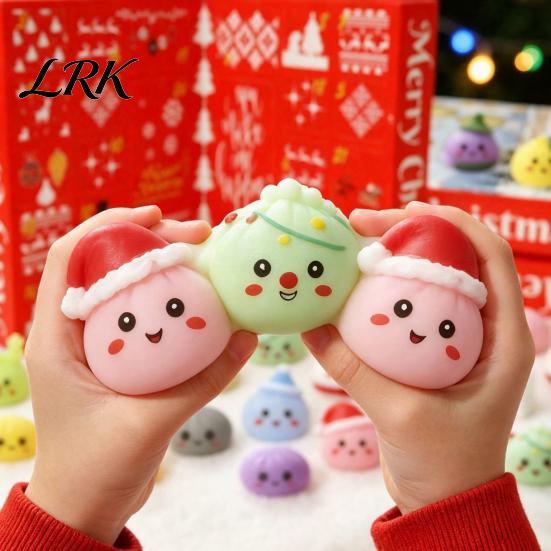 Geburtstagsgeschenk für Kleinkinder Kinder Weihnachten Adventskalender, 24-Tage-Countdown-Box mit Überraschungsfiguren, Dekorativer Kalender Festliche Atmosphäre