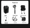 Portable Electric Shower for Outdoor and Dorm Use in Rural Areas