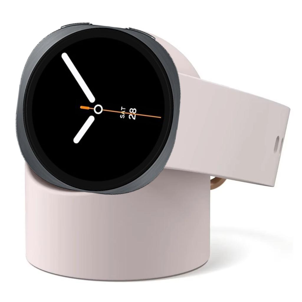Silicone Charging Seat For Samsung Galaxy Watch 8/7/6/5/4 40mm 44mm Ultra 2026 Charging Stand Storage Seat Watch 8 Classic 46mm