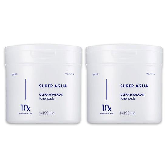 MISSHA Super Aqua Ultra Hyaloron Toner Pad 180g (90pads)