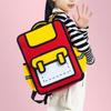 Creative Cartoon 3D Backpack for Children Anime Style Daypack Casual Book Bags for School and Short Travels