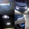1PCS DRL COB White Flexibles Fog Lights Day Times Running Auto Head Lamp Waterproof 10w Bright Led Car Styling Gluttonous Snake