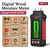 Pin Type Digital Wood Moisture Meter 0-99.9% Wood Humidity Tester Timber Building Materials Moisture Detector 3-Color Backlight